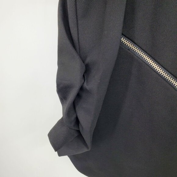 NWT Have Black Open Front Zipper Pocket Blazer Suit Jacket Size Small - Picture 7 of 8